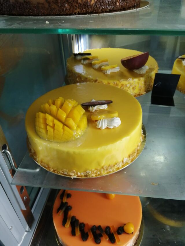 Entremet mangue - passion