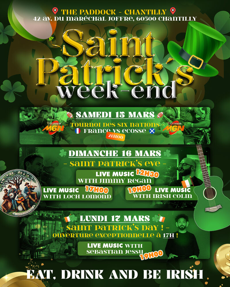 St Patrick's Week-end 2025