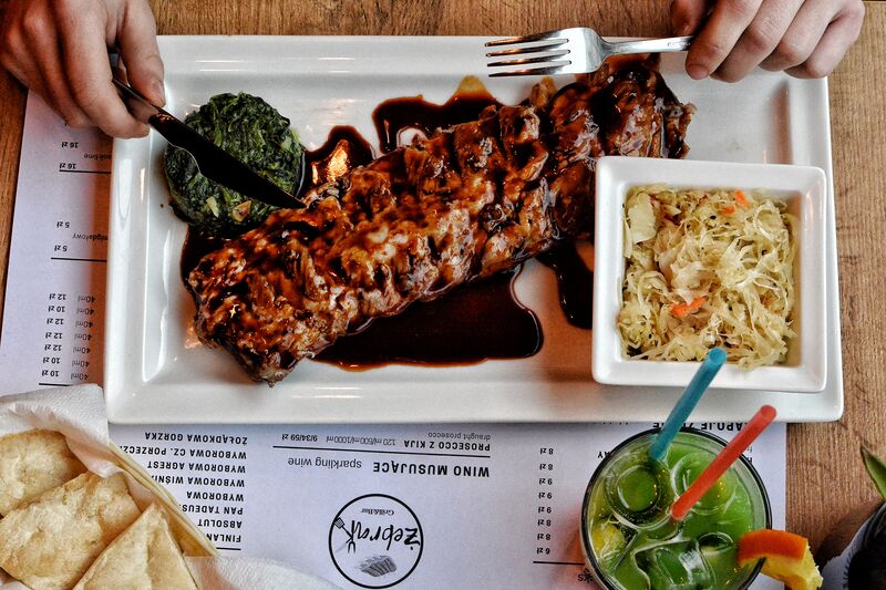 Żeberka Palce Lizać