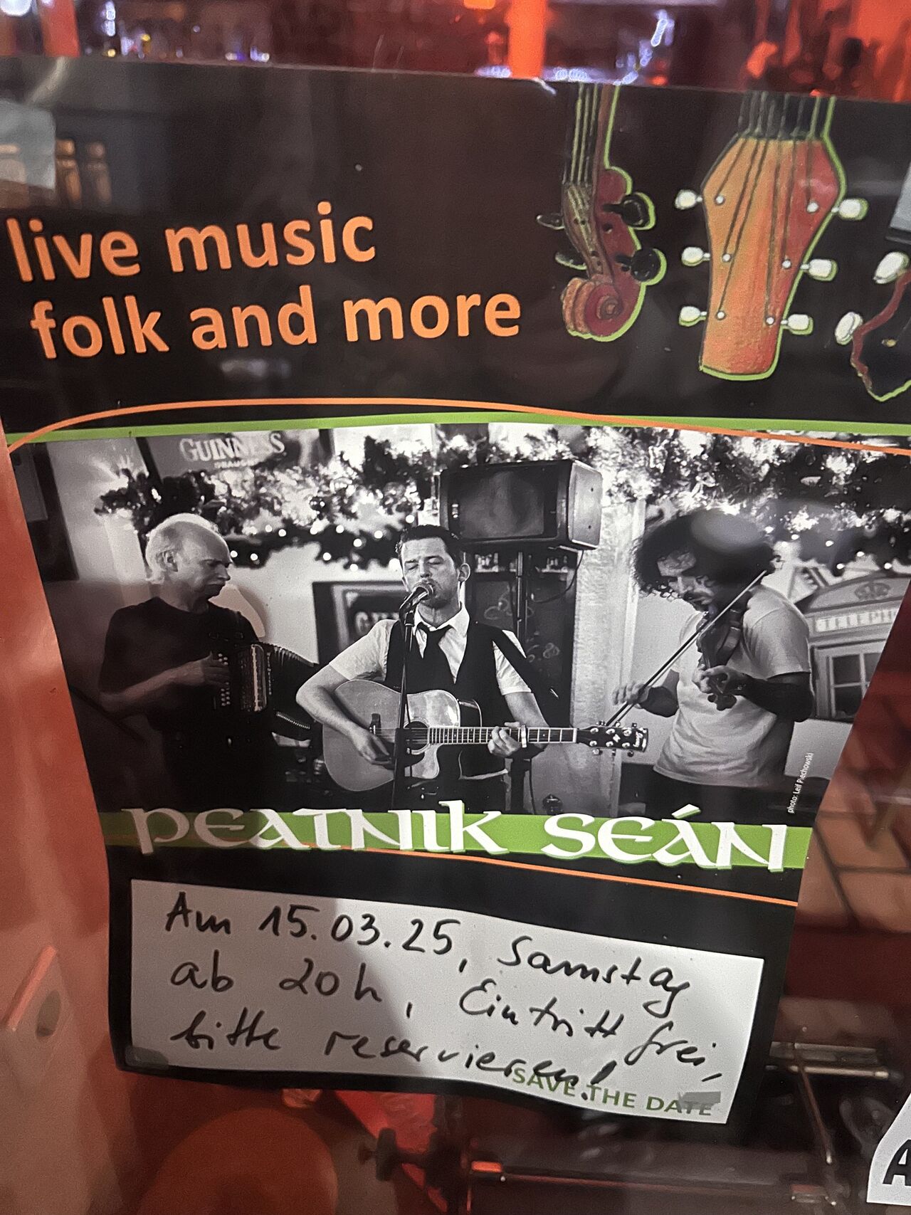 Irish Folk: Mit "Peatnik Seán" in den St.Patrick`s Day