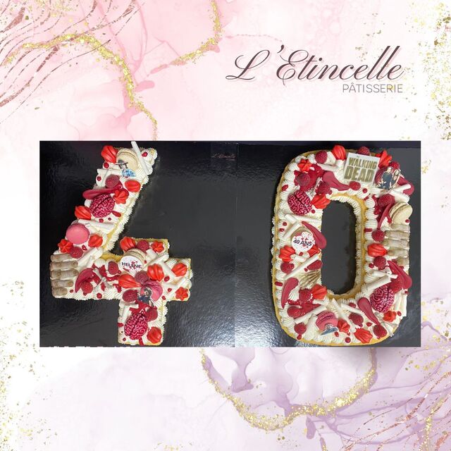 Numbers Cakes Walking Dead