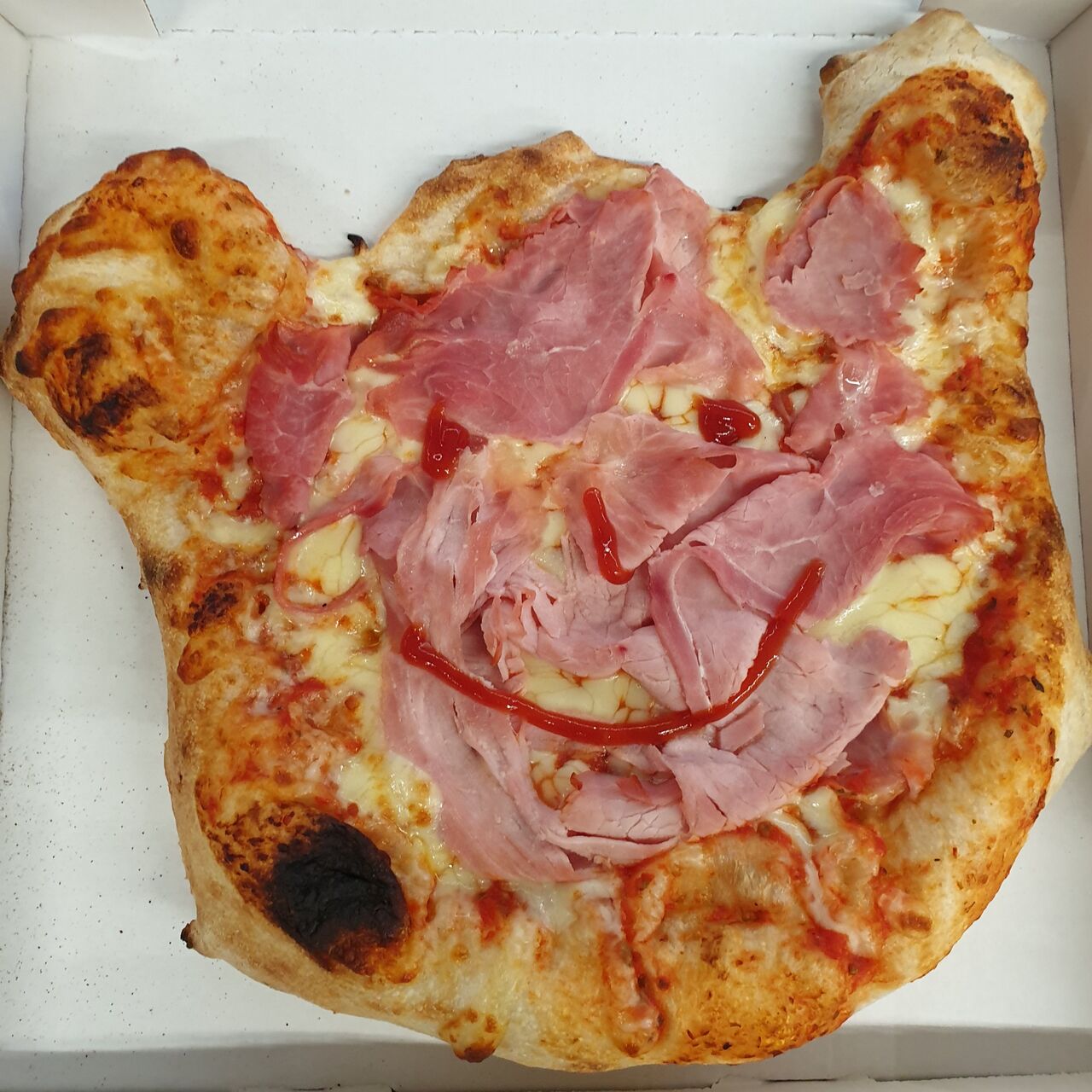 La pizz'drôle Mickey