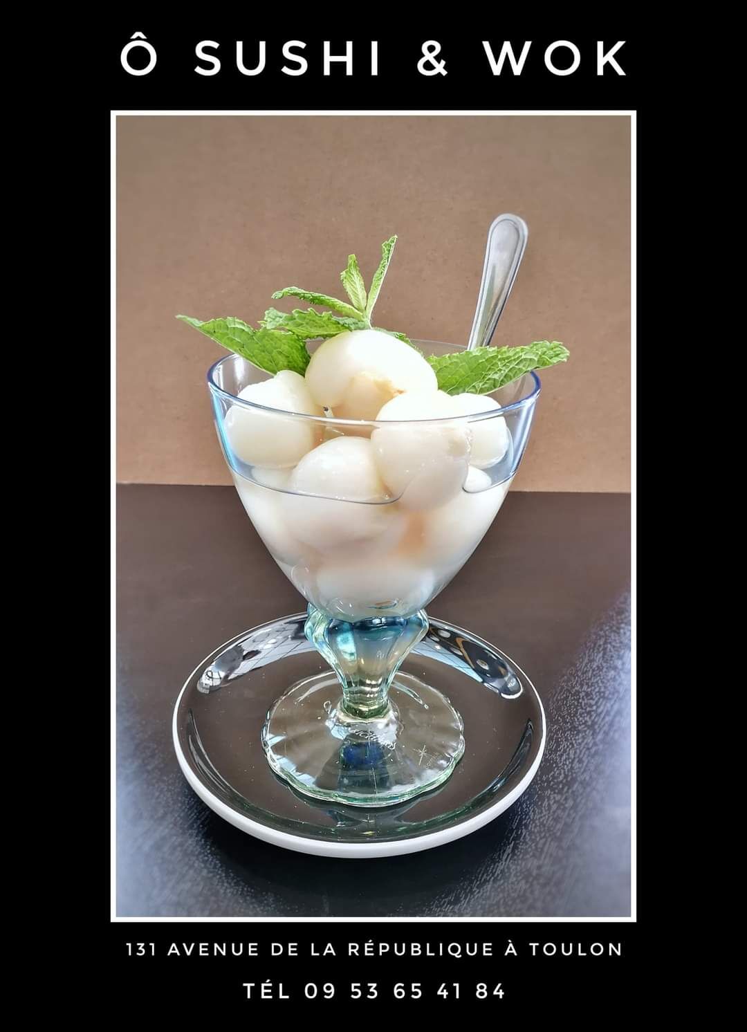 L'incontournable coupe de litchis 