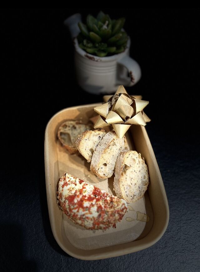 Demi-brebis + miel + pain