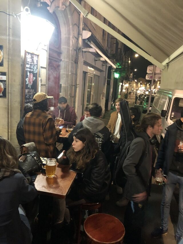 La terrasse du BMF!