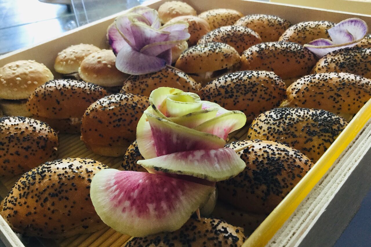 Plateaux de bun's et navettes