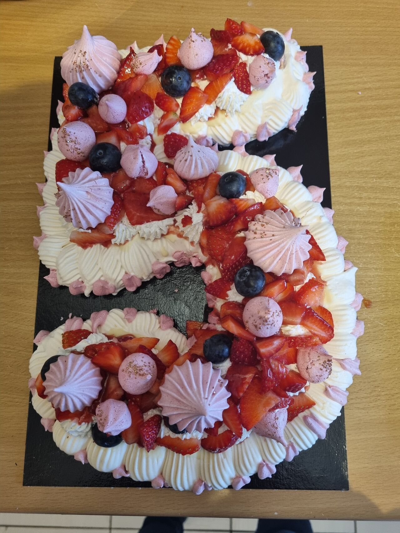 Number cake - spécial anniversaire - 4 pers. - 35,00 €