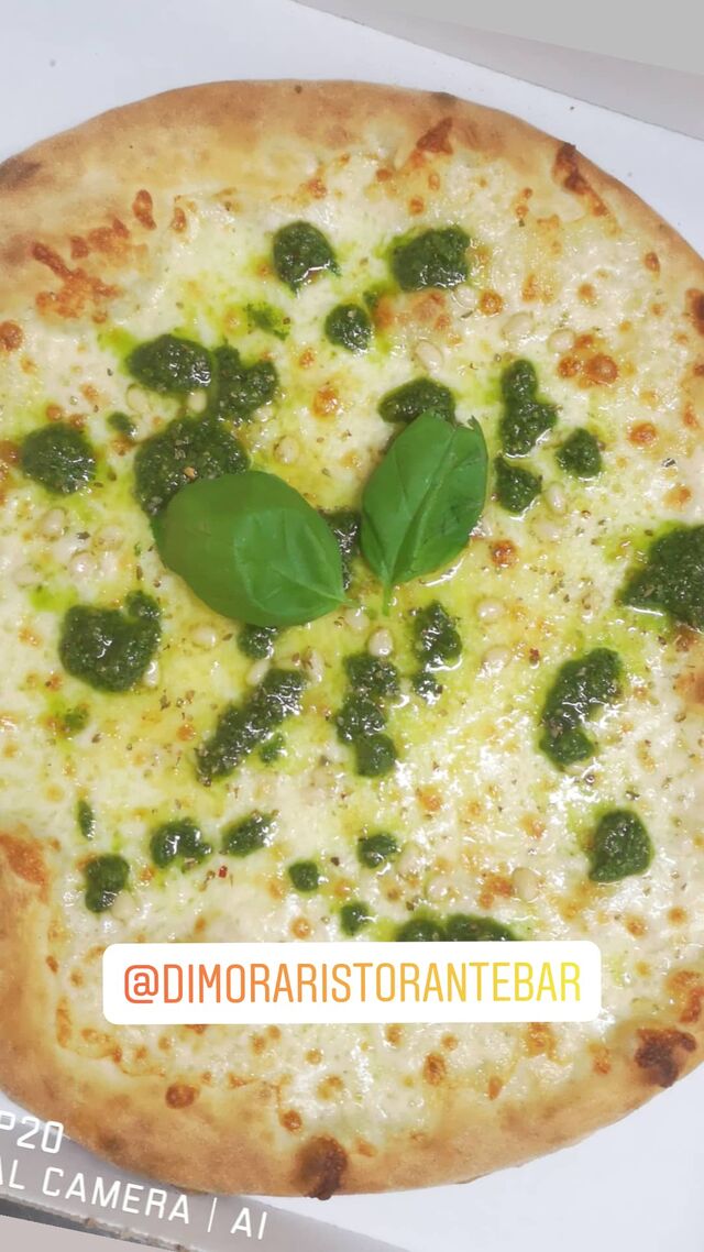 Pesto e gamberetti
Mit 🦐 und pesto genovese 