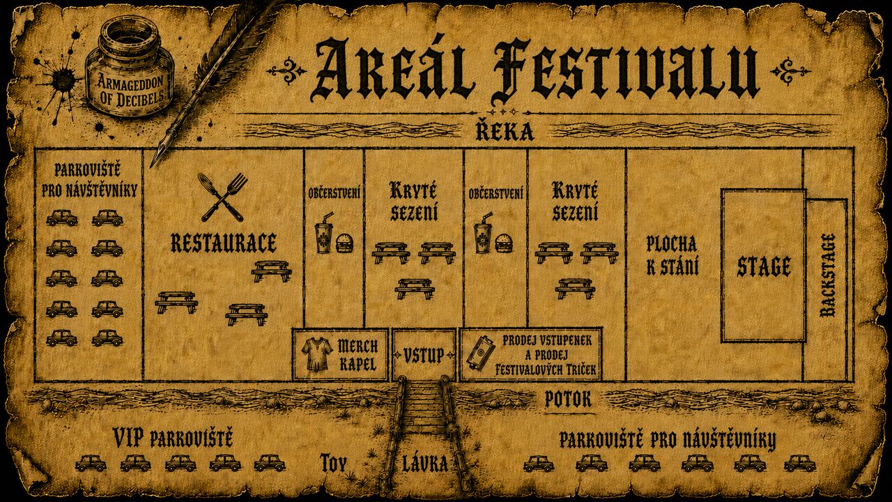 Areál festivalu