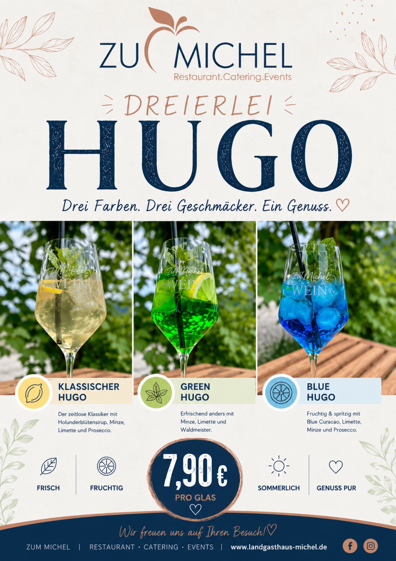 Sommer im Glas… Hugo Triologie