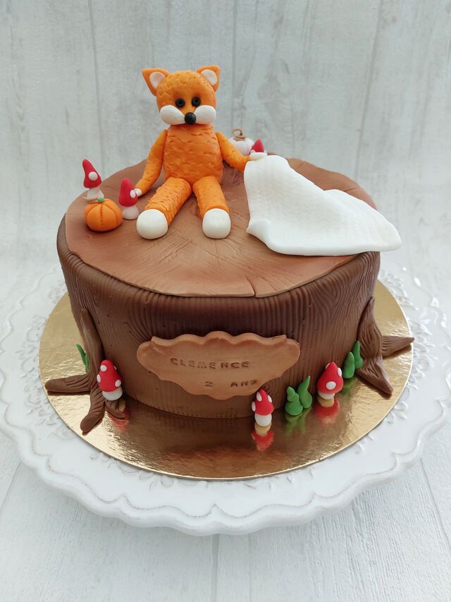 gâteau reproduction du doudou