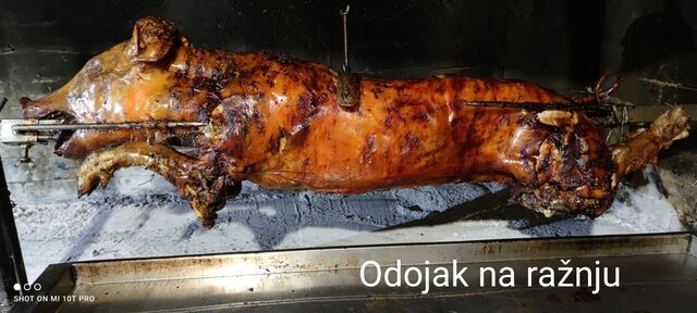 Odojak na ražnju