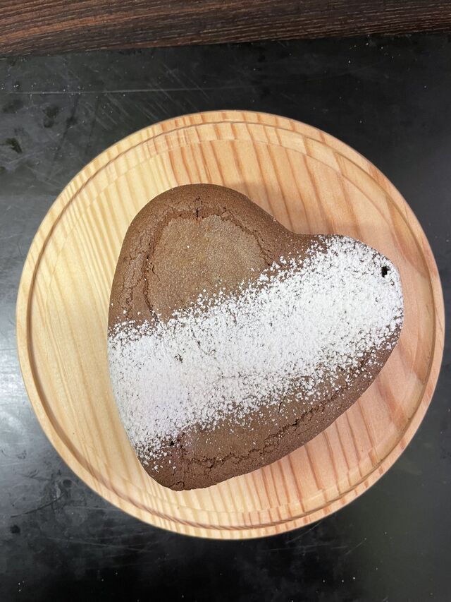 Cuore al cioccolato per due 