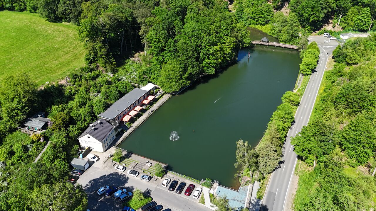 Uelfebad von Oben