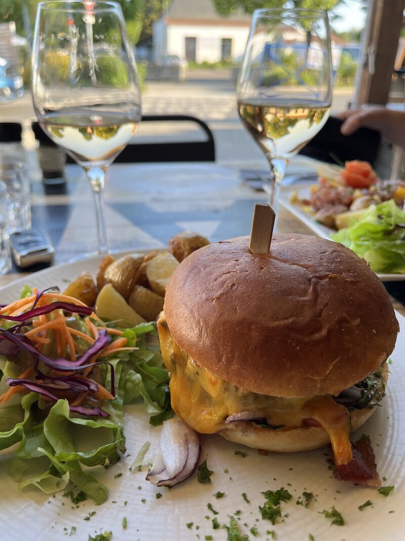 Burger boeuf cheddar 