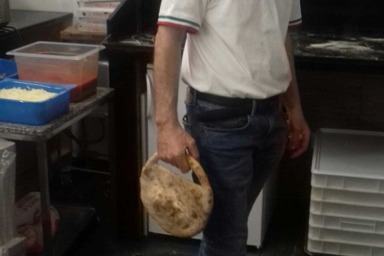 pizza da passeggio pizza borsetta