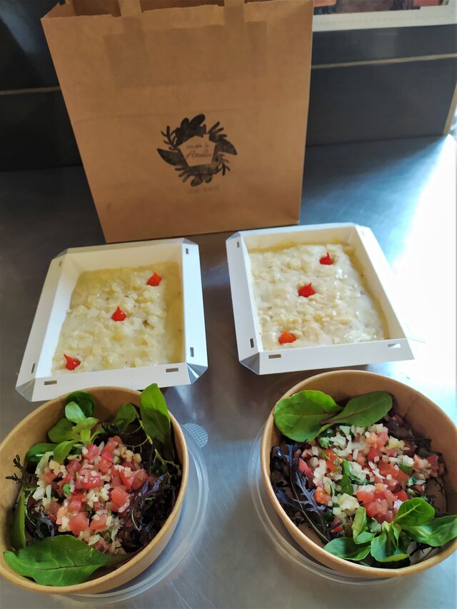 Escondidinho + salade !