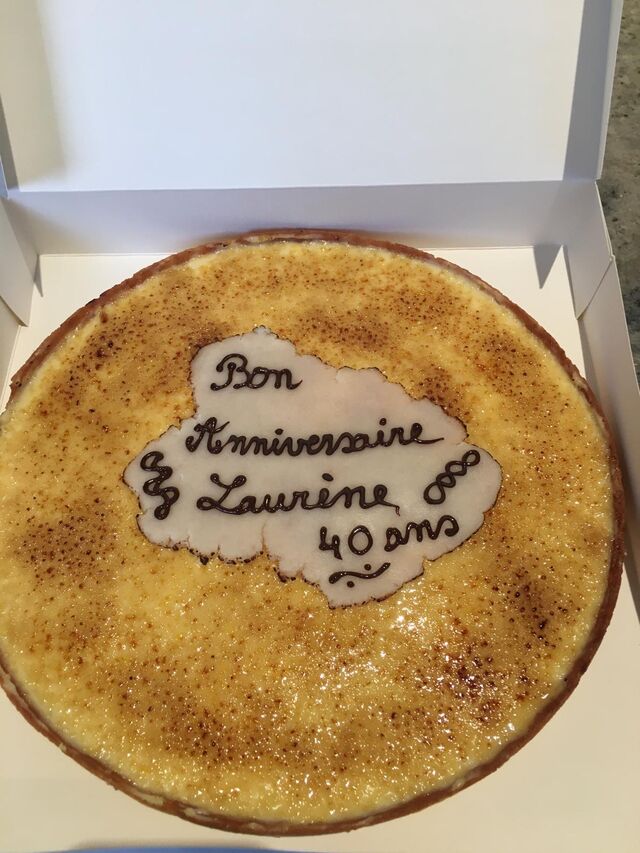 Tarte à l'orange - 5.50€/part