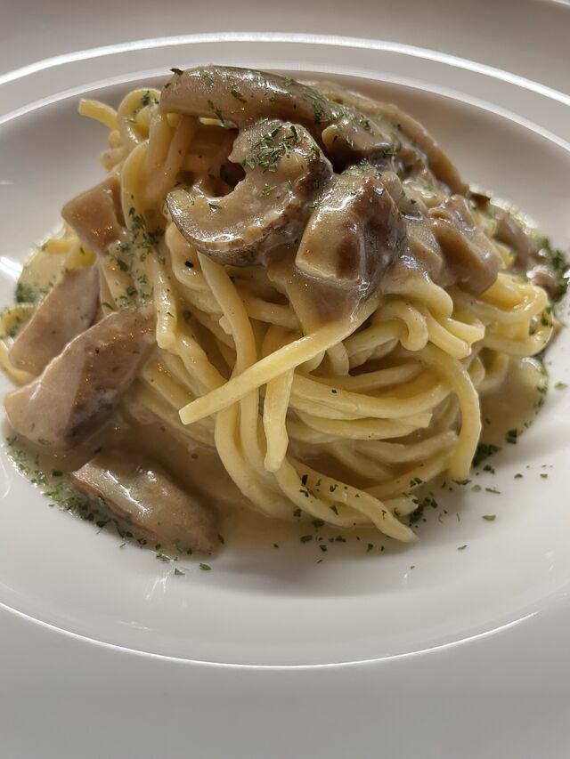 Tagliolini ai funghi porcini