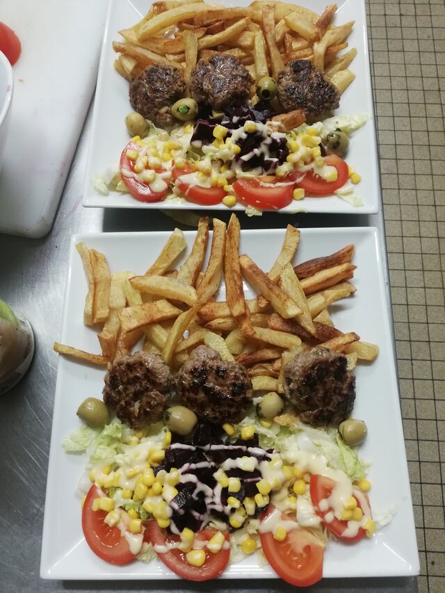 Assiette mixte et son accompagnement