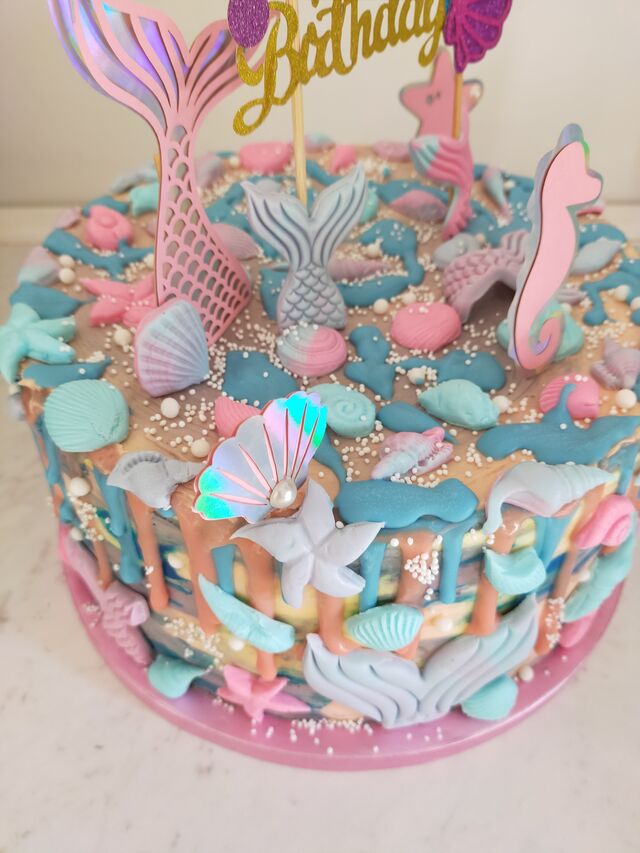Cake design Sirène