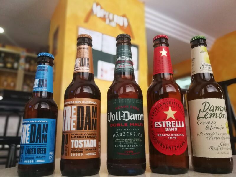 Gama de cervezas Damm