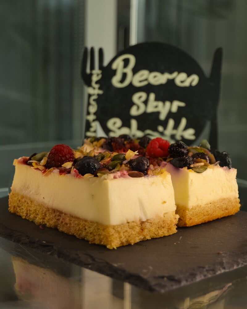 Beeren Schnitte Glutenfrei