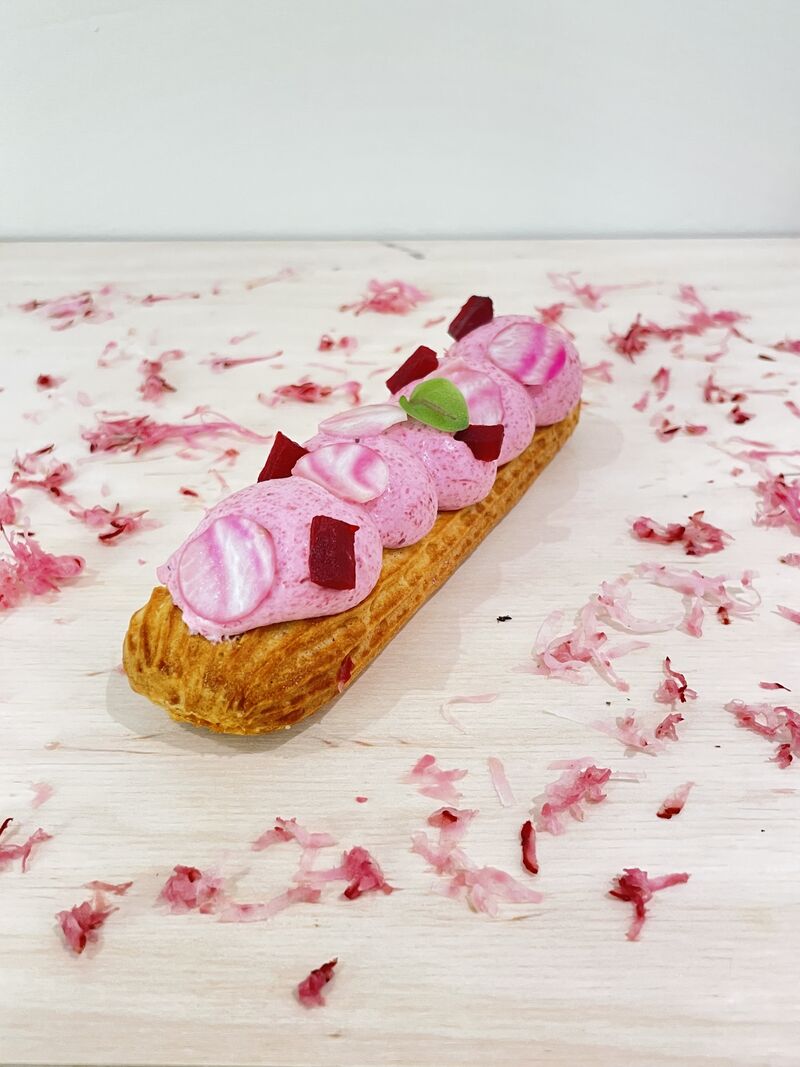 L'éclair à la betterave
