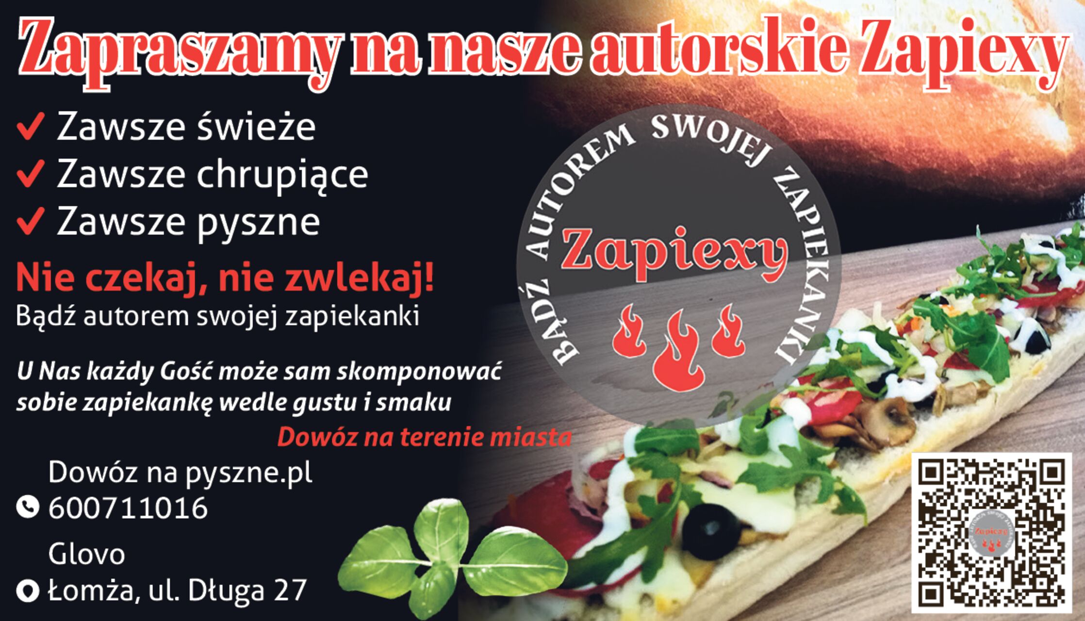 Autorskie zapiekanki