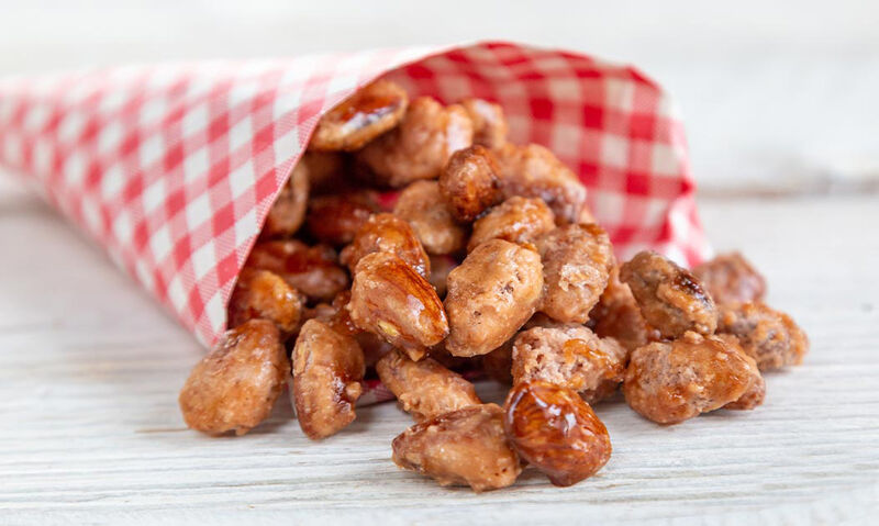 hausgebrannte Mandeln,- das ganze Jahr