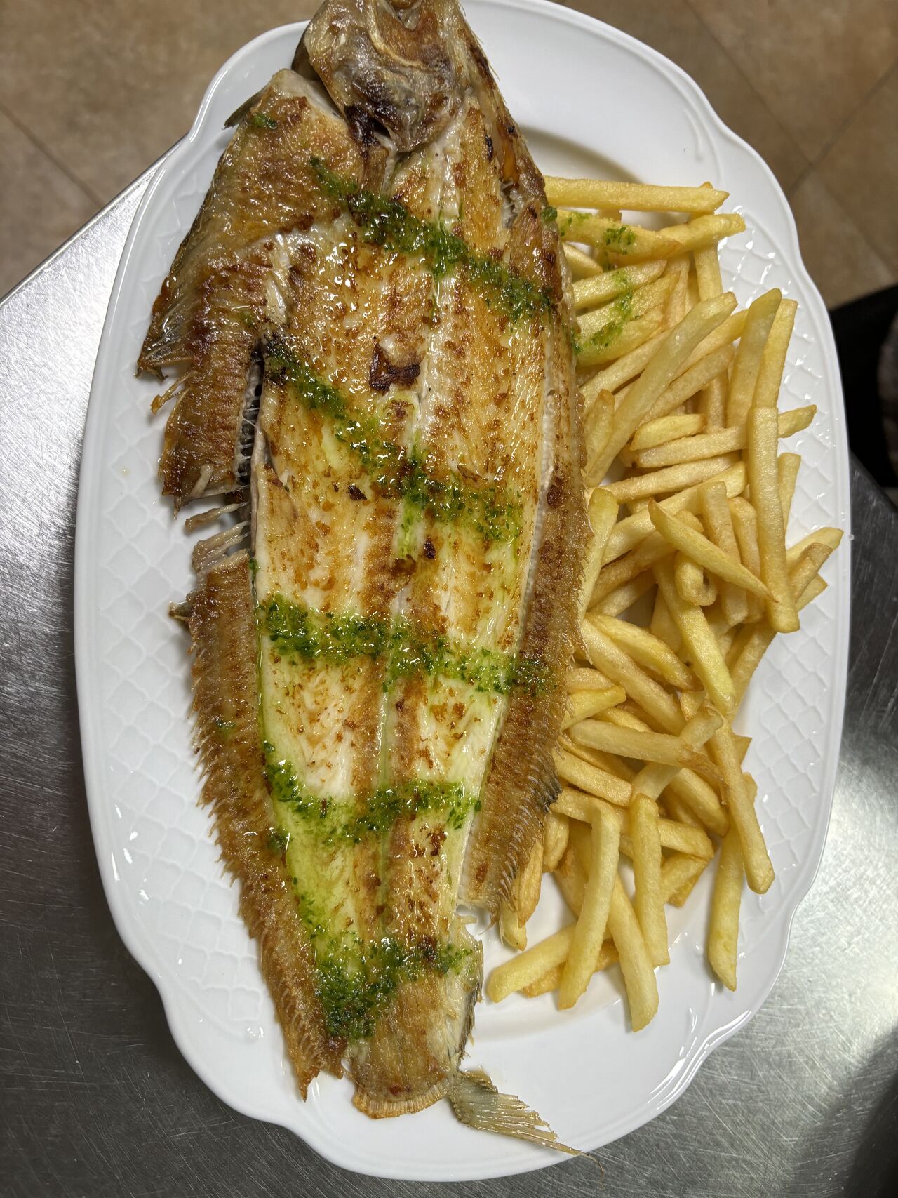 Lenguado plancha