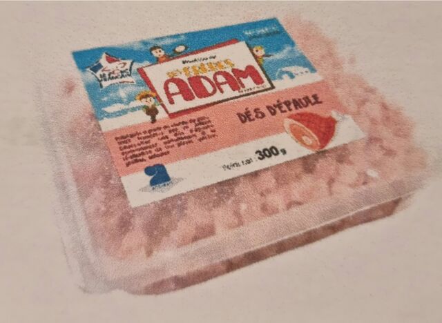 Dès d'épaule cuit Ferme Adam-300gr- 4,10€