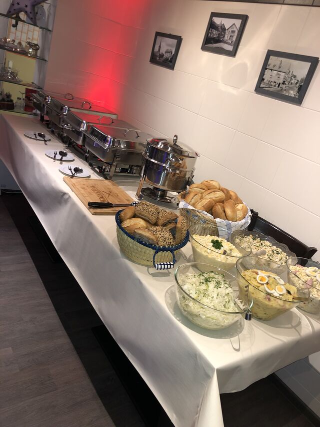 Kalt-warmes Buffet