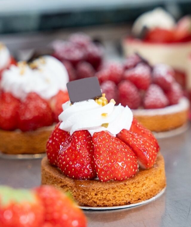 la tartelette aux fraises