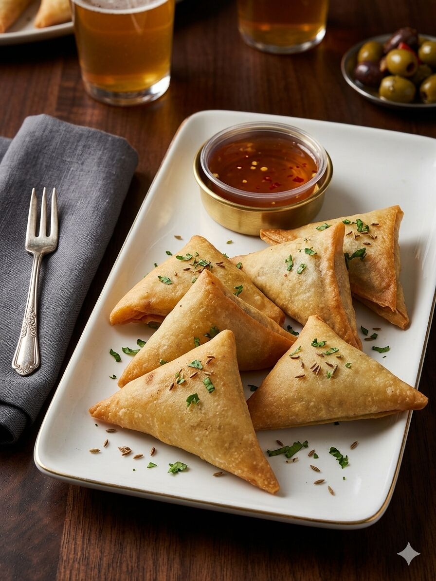 samoussas boeuf maison