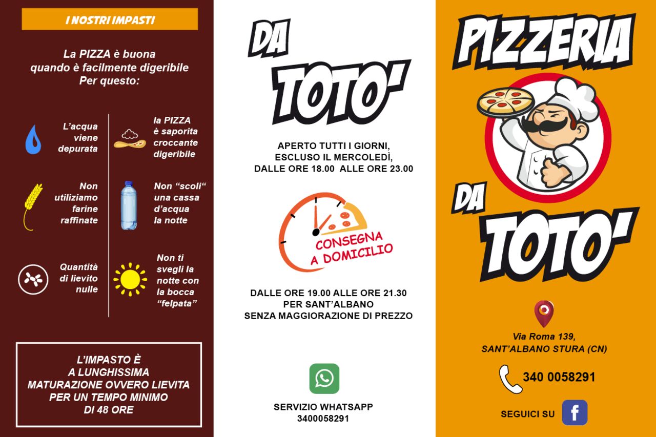 Pizzeria d' asporto da Totò di Antonio Abate