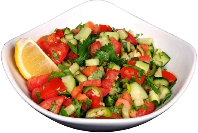 Çoban Salatas - Shepherd's Salad