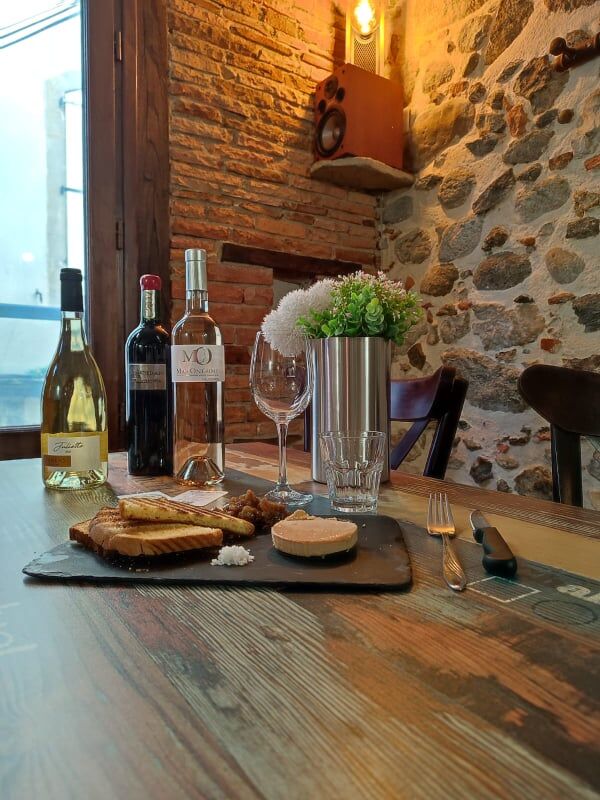 Foie Gras et son confit d'oignons 