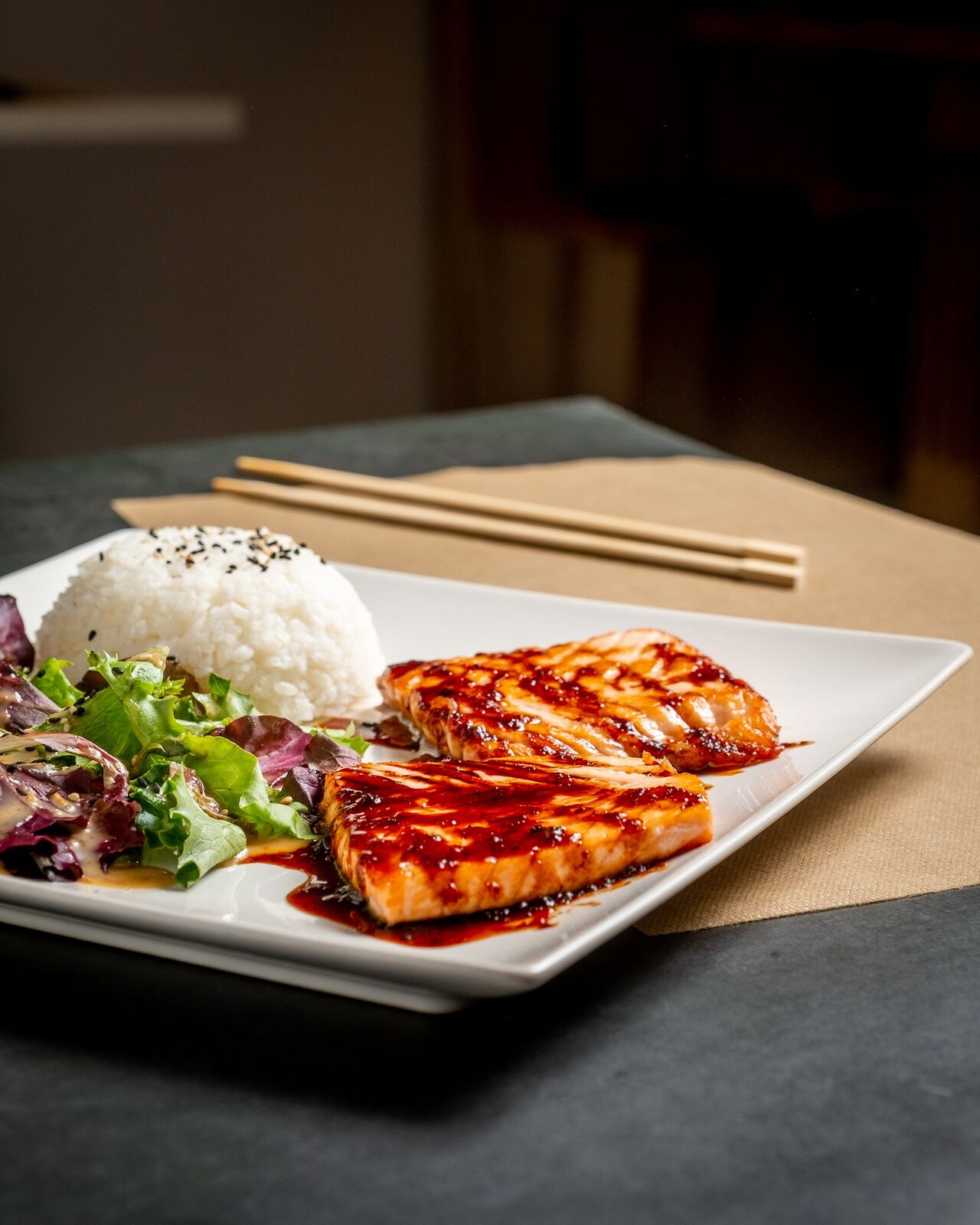 Salmon Teriyaki
