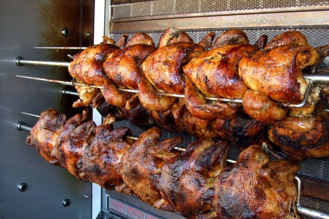Nos poulets rotis
