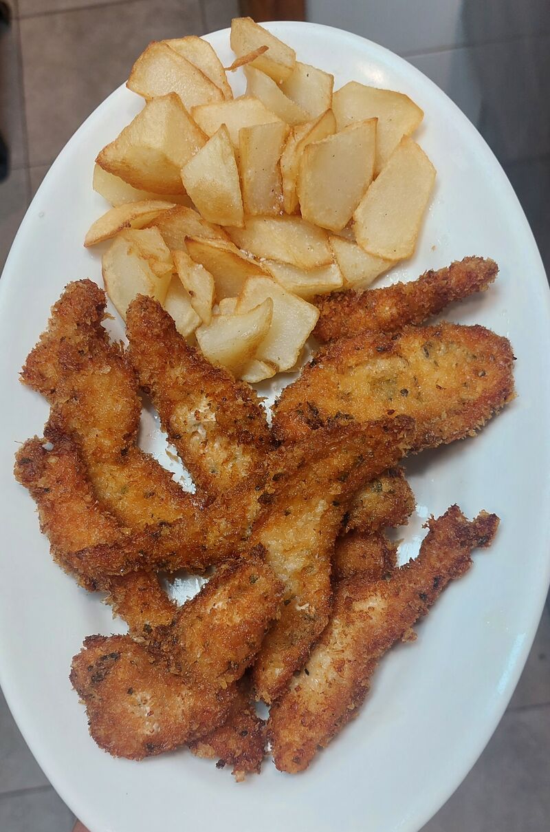 Lagrimitas de pollo adobadas al estilo andaluz