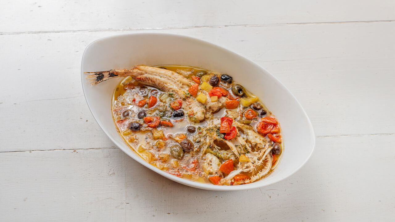 Rana Pescatrice in Potacchio 