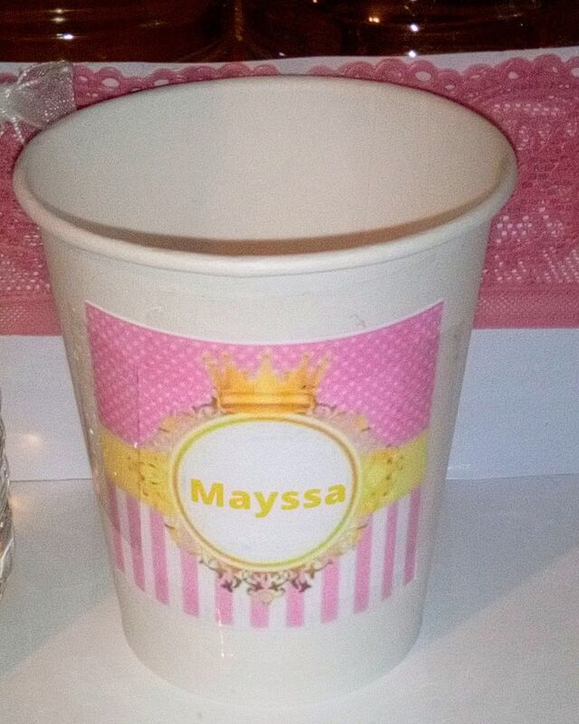 Gobelet personnalisé pour une baby shower