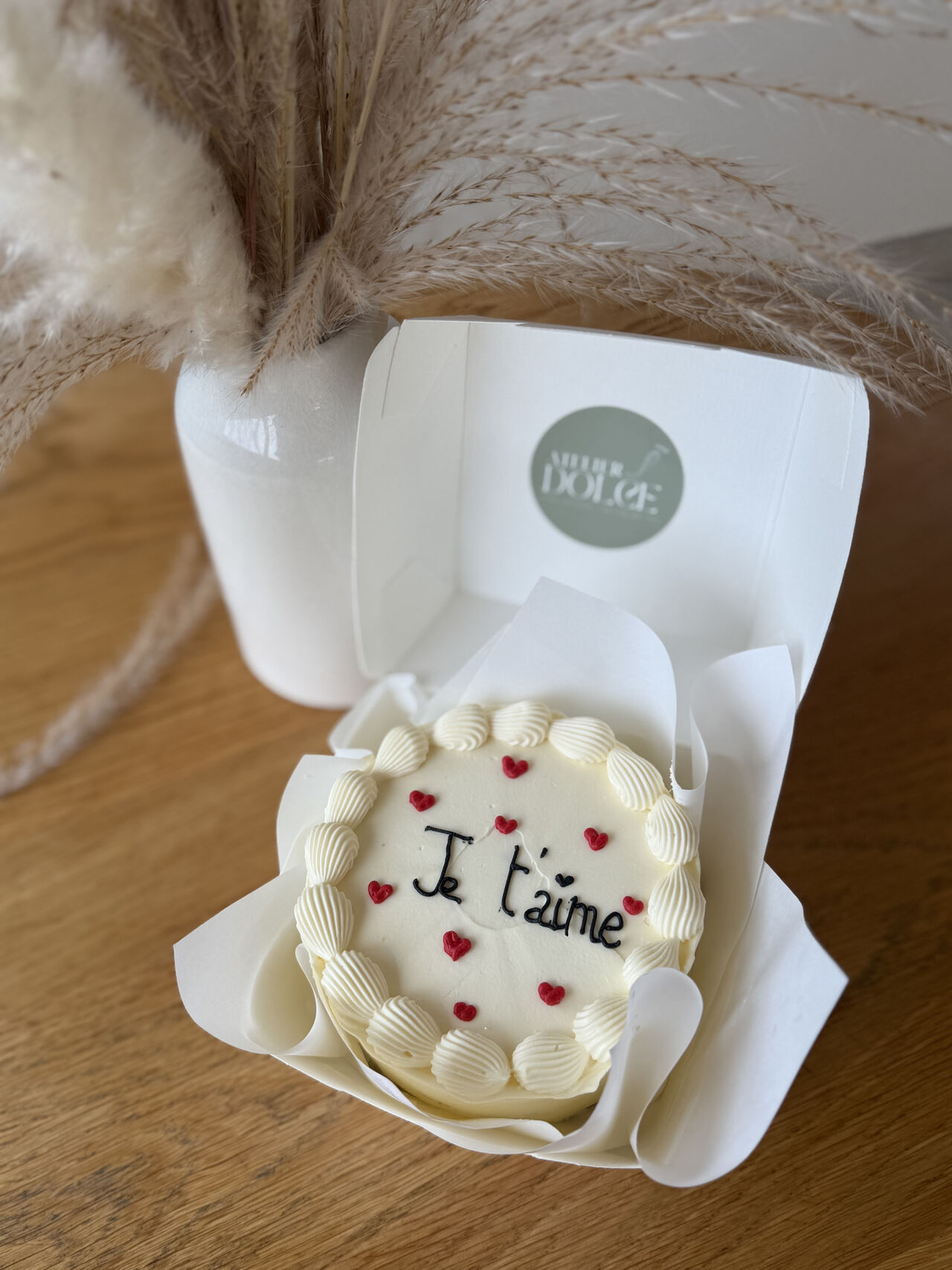 Bento cake Saint-Valentin