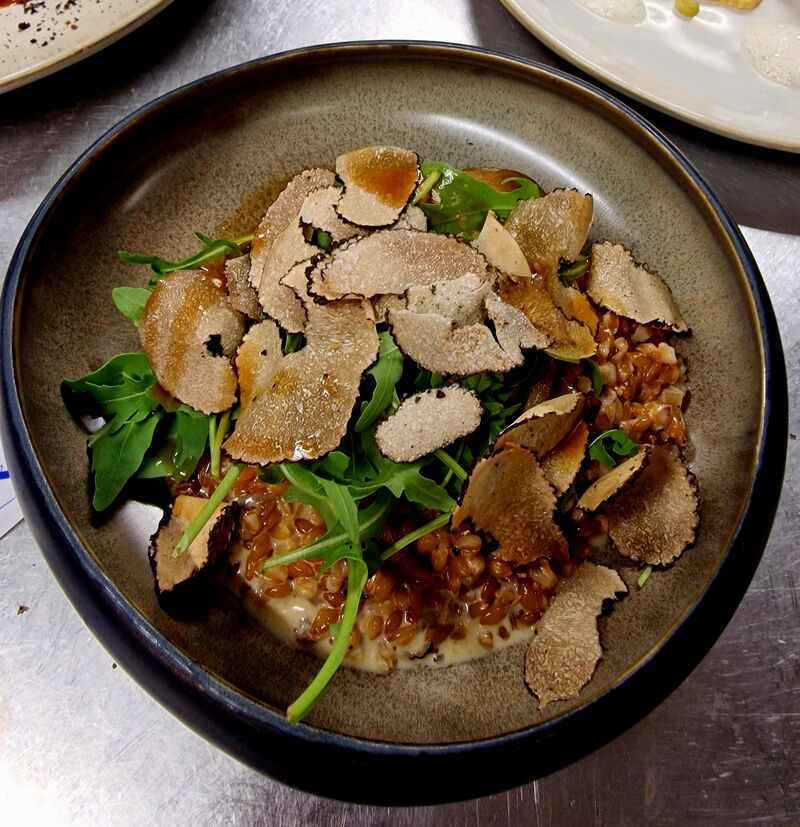 -Risotto d’épeautre à la truffe