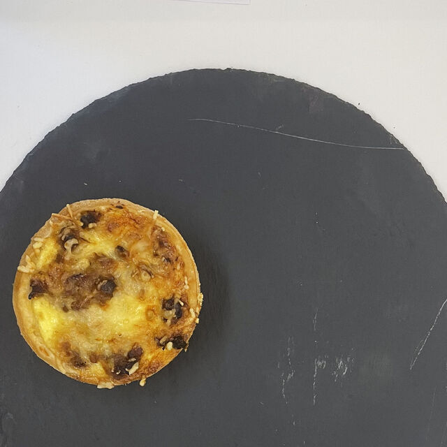 Tarte Oignons Lardons