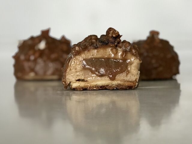 Rocher noisette - praliné coulant