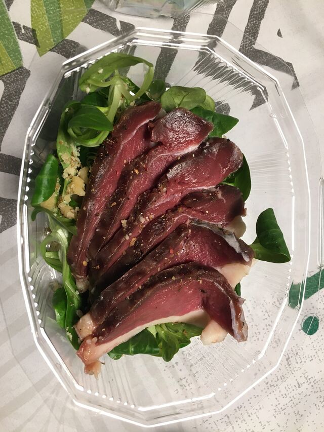 Gravlax de canard (vente à emporter de Nouvel an)