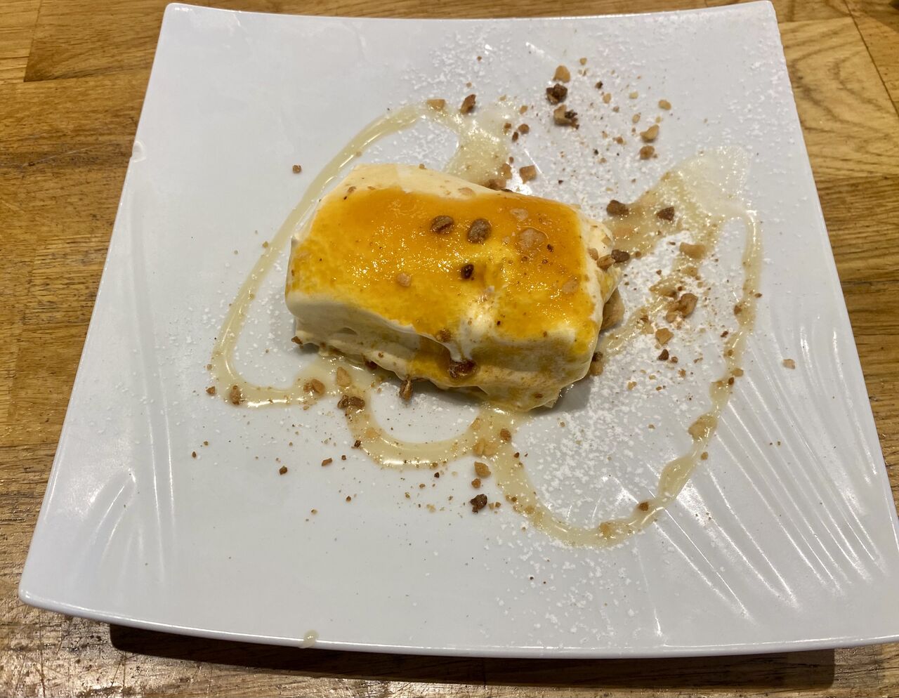Entremet mousse abricot