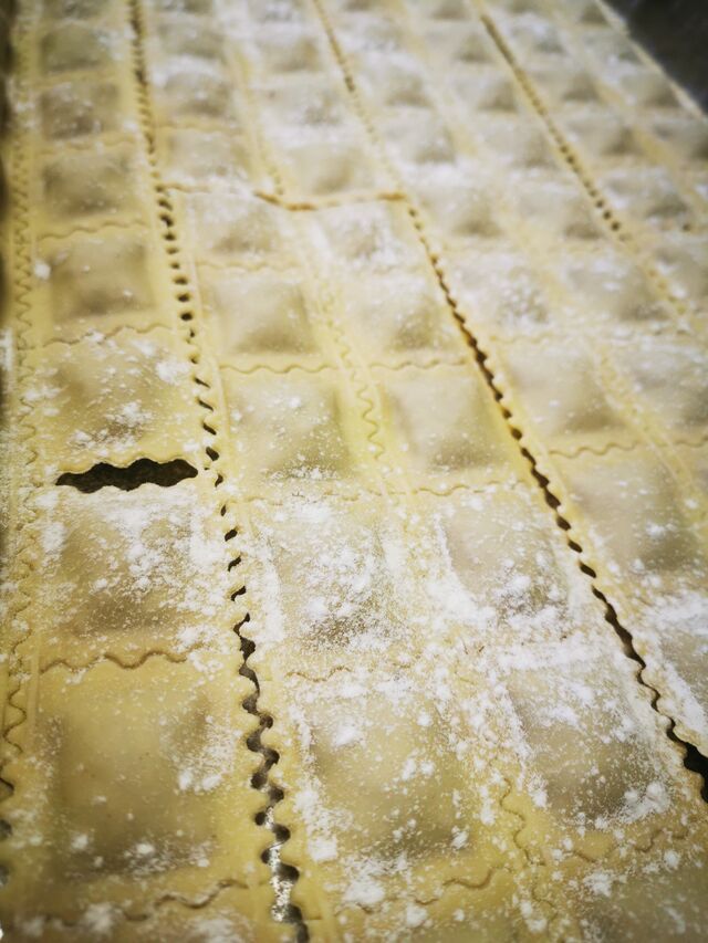 Ravioli homemade 